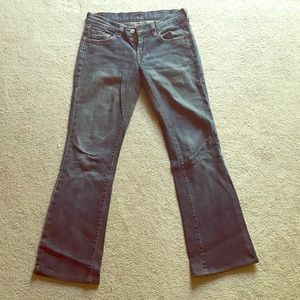 7 For All Man Kind size 25 boot cut jeans
